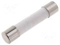 Fuse: fuse; 630mA; 500VAC; time-lag; ceramic,cylindrical; 6.3x32mm SIBA ZGTH-0.63A