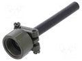 Cable hood and fastener; olive; size 10SL,size 12S; 5.6mm; MS/DS AMPHENOL DS3057-4A
