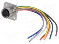 Connector: M12; socket; female; PIN: 8; straight; 2A; 30V; IP67; 120mm DEGSON ELECTRONICS SM12-S90C-A8F2A010