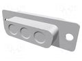Connector: Special D-Sub; PIN: 3(3+0); female HARTING 09692000033
