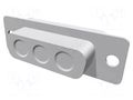 Connector: Special D-Sub; PIN: 3(3+0); female HARTING 09692000033