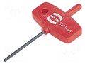 Screwdriver; Allen; HEX 2mm; Hexagonal Screw Driver SW 2 HARTING 09990000313