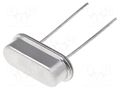 Resonator: quartz; 19.6608MHz; ±30ppm; 20pF; THT YIC 19.66M-HC49-S