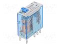Relay: electromagnetic; DPDT; Ucoil: 48VDC; Icontacts max: 15A FINDER 46.52.9.048.0040