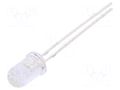LED; blue; 5mm; 6000mcd; 15°; Front: convex; 2.8÷3.6VDC FORYARD FYL-5014UBC1C