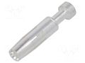 Contact; female; silver plated; 1mm2; crimped; for cable TE Connectivity HTS-2-1105101-1