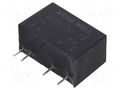 Converter: DC/DC; 2W; Uin: 4.5÷5.5VDC; Uout: 12VDC; Iout: 167mA; SIP7 MEAN WELL MDS02L-12