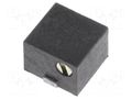 Potentiometer: mounting; horizontal,multiturn; 1kΩ; 250mW; SMD SR PASSIVES 1801JSMD-1K