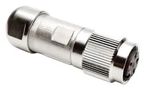 CIRCULAR CONNECTOR, PLUG, 4POS, CABLE C091 31D004 101 4