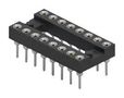 DIP SOCKET, 16POS, 2.54MM, THROUGH HOLE 110-47-316-41-001000
