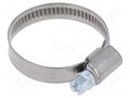 Worm gear clamp; W: 9mm; Clamping: 25÷40mm; chrome steel AISI 430 MPC INDUSTRIES MPC-D2025