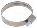Worm gear clamp; W: 12mm; Clamping: 40÷60mm; DD; W2; DIN 3017 MPC INDUSTRIES MPC-DD2040