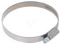 Worm gear clamp; W: 12mm; Clamping: 70÷90mm; DD; W2; DIN 3017 MPC INDUSTRIES MPC-DD2070
