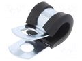 Fixing clamp; ØBundle : 7.9÷9.5mm; W: 13mm; steel; SL; W1; DIN 3016 MPC INDUSTRIES MPC-LKD1503