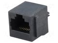 Connector: RJ45; socket; PIN: 8; Cat: 5; 8p8c; THT; straight ENCITECH RJJU88141E1V009