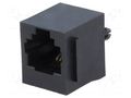 Connector: RJ11; socket; PIN: 4; Cat: 5; 6p4c; THT; straight ENCITECH RJJU641410E1V088