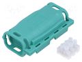 Gel cable joint; RELICON; polypropylene PP; IPX8; green; Y: 86mm HELLERMANNTYTON RELIFIX-V31.5PP/SI