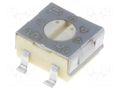 Potentiometer: mounting; single turn,horizontal; 100Ω; 250mW; SMD BOURNS 3314G-1-101E