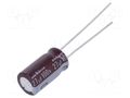 Capacitor: electrolytic; low ESR; THT; 27uF; 100VDC; Ø8x15mm; ±20% NICHICON UPM2A270MPD