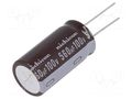 Capacitor: electrolytic; low ESR; THT; 560uF; 100VDC; Ø18x35.5mm NICHICON UPM2A561MHD