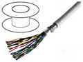 Wire; 12x2x28AWG; PVC; 50V; 30.5m; Earth core: none; Splice Free 3M 3600B-24/100