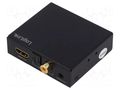 Splitter; Support: HDCP; black; Input: HDMI socket LOGILINK CV0054A