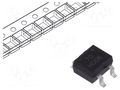 Bridge rectifier: single-phase; 600V; If: 0.8A; Ifsm: 30A; MiniDIP DIODES INCORPORATED HD06-T