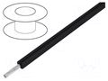 Wire; Lead Wire; stranded; Cu; EPDM; black; 5kV; -30÷90°C; 305m ALPHA WIRE 1636-BK001