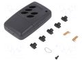 Enclosure: for remote controller; POCKET 11; X: 44mm; Y: 74mm; ABS TEKO 11125.4