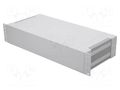 Enclosure: rack mounting; Standard: 19"; 2U; grey; Z: 86mm; X: 431mm GAINTA G17082UG
