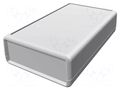 Enclosure: with panel; with flap on baterries; 1593; X: 66mm; ABS HAMMOND HM-1593QTBU