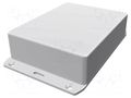 Enclosure: multipurpose; X: 94mm; Y: 121mm; Z: 34mm; 1591; ABS; grey HAMMOND HM-1591GFLGY