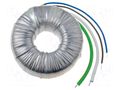 Transformer: toroidal; 160VA; 230VAC; 18V; 8.889A; Leads: cables TALEMA 58-0160-018-S