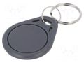 RFID pendant; plastic; grey; 125kHz; 8BROM SYSTEM 7 SECURITY S103-GY