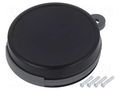 Enclosure: multipurpose; Z: 13mm; black; SUI-TEK; with holder TEKO SUI-TEK1A.29
