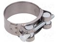 T-bolt clamp; W: 22mm; Clamping: 44÷47mm; chrome steel AISI 430; S MPC INDUSTRIES MPC-S2044