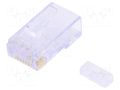 Connector: RJ45; plug; 44915; PIN: 8; Cat: 6; with conductor guide MOLEX MX-44915-0001
