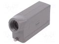 Enclosure for connectors: HDC; size 24B; Han® B; IP65; for latch HARTING 09300241540