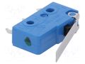 Microswitch SNAP ACTION; 5A/250VAC; with lever; SPDT; ON-(ON) Marquardt 1050.7202