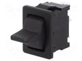 Switch: toggle; Pos: 3; SP3T; (ON)-OFF-ON; 6A/250VAC; 1818 Marquardt 1818.1202