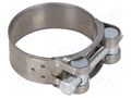 T-bolt clamp; W: 22mm; Clamping: 52÷55mm; chrome steel AISI 430; S MPC INDUSTRIES MPC-S2052