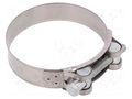 T-bolt clamp; W: 24mm; Clamping: 92÷97mm; chrome steel AISI 430; S MPC INDUSTRIES MPC-S2092