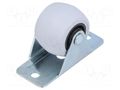 Reel; Ø: 32mm; H: 37mm; 40kg; rubber; Bearing: slide; -20÷80°C COLSON FPG-032