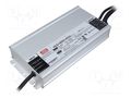 Power supply: switching; LED; 480W; 42VDC; 11.4A; 90÷305VAC; IP67 MEAN WELL HLG-480H-42D2