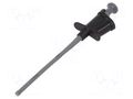 Clip-on probe; pincers type; 6A; black; Insulation: polyamide SCHÜTZINGER SKPS6780NI-SW