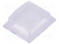 Accessories: cover; IP64; none; Body: transparent; rectangular Marquardt 203.078.011