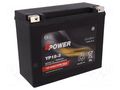 Re-battery: acid-lead; 12V; 20Ah; AGM; maintenance-free,right + BPOWER ACCU-YP18-3/BP