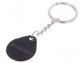 RFID pendant; plastic; black; 125kHz; 8BROM SYSTEM 7 SECURITY S1031N-BK