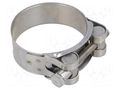 T-bolt clamp; W: 22mm; Clamping: 52÷55mm; chrome steel AISI 430; S MPC INDUSTRIES MPC-S4052