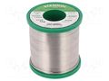 Tin; lead free; Sn95,5Ag3,8Cu0,7; 1mm; 1kg; reel; 217°C; Flux: SW33 STANNOL SN955K400/1.0/1.0